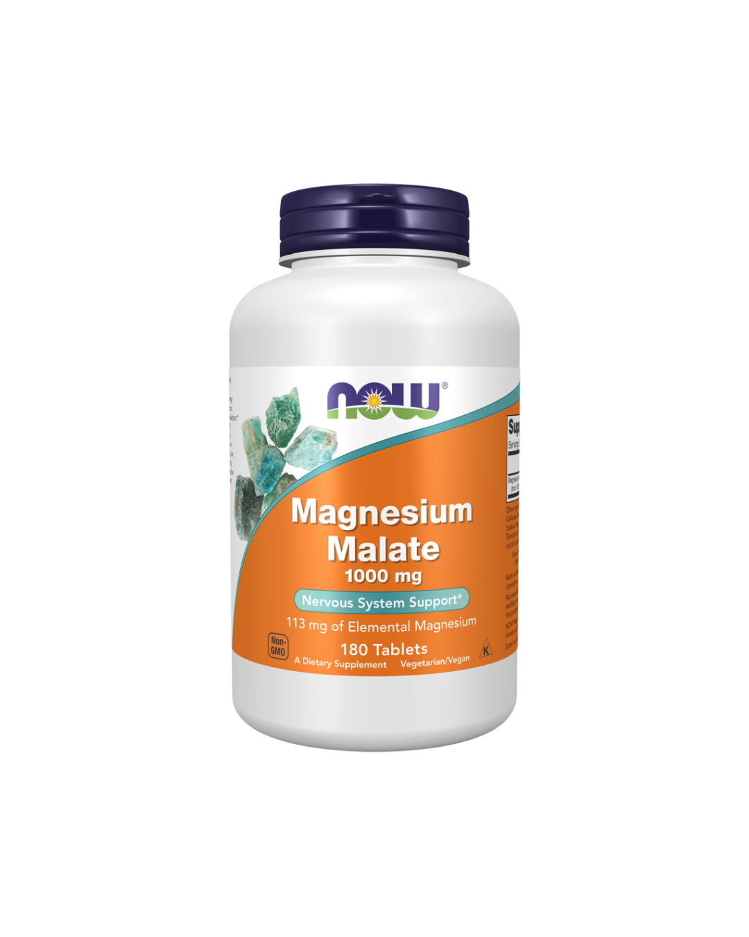 Magnesium Malate 1000 Mg 180 Tablets